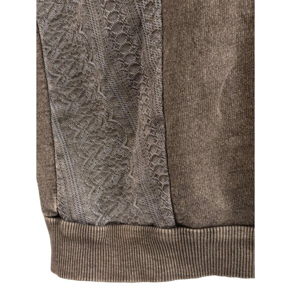 Vtg 90s NWT B.L.E.U. Studded Lace Trim Sweatshirt | Y2K Grandmacore Boho Grunge - Picture 9 of 16